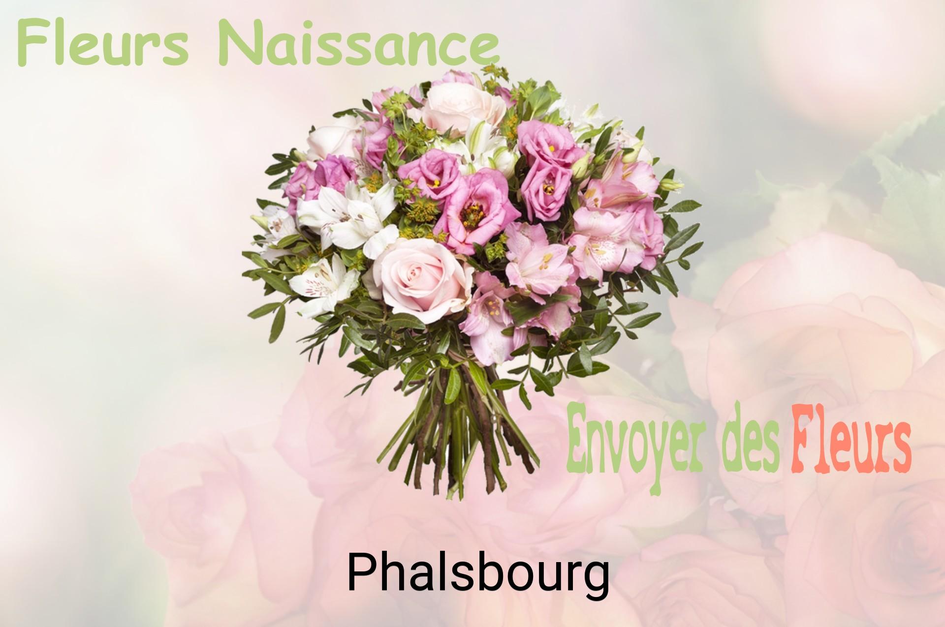 Bouquet de fleurs de naissance livré à Phalsbourg